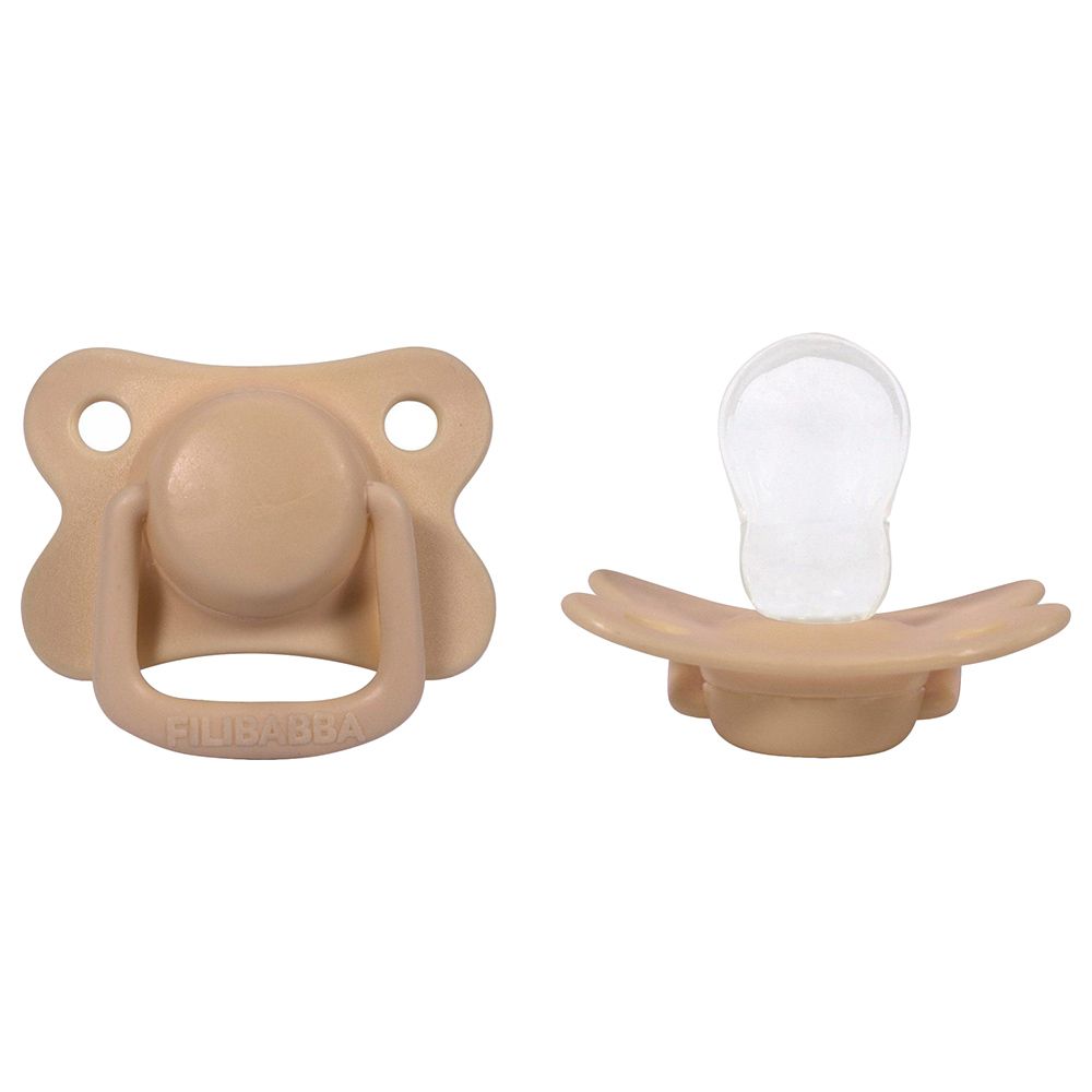 Filibabba - Pacifiers - Pack of 2 - Doeskin