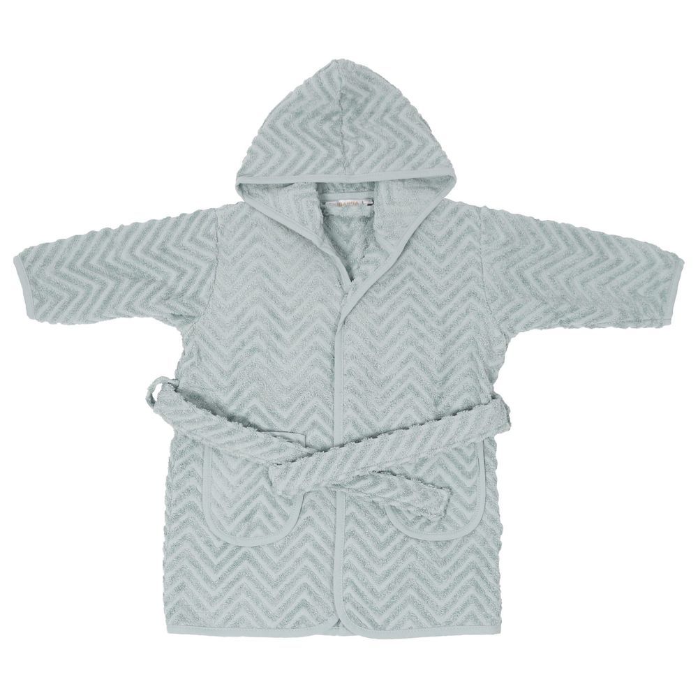 Filibabba - Bathrobe - Zigzag - Green