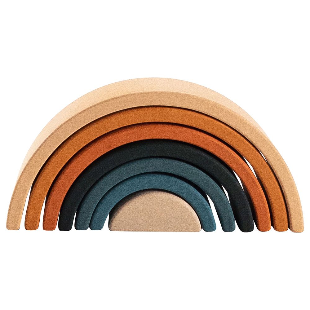 Sabo Concept - Wooden Mini Rainbow Toy - Tropics 