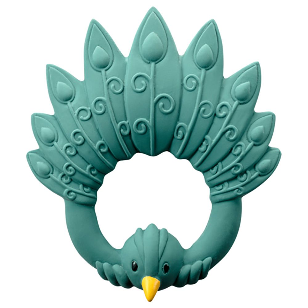 Natruba - Teether Peacock - Green