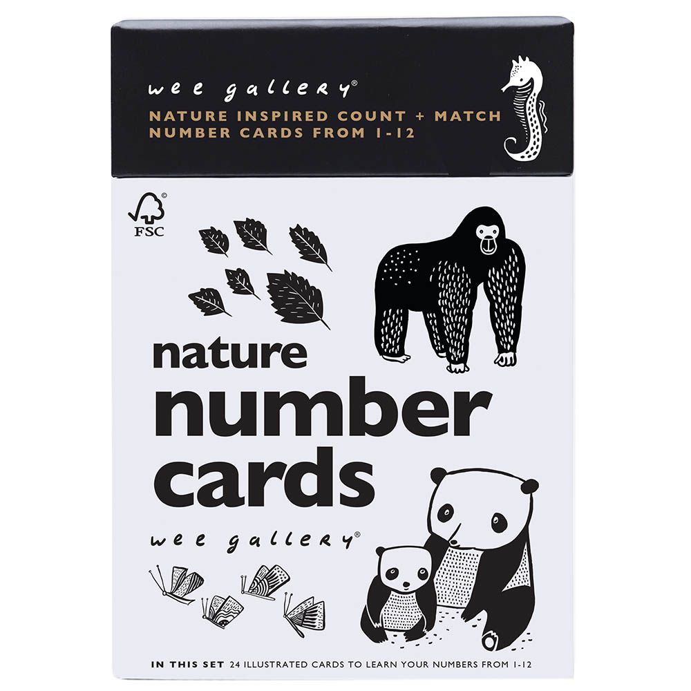 Wee Gallery - Nature Number Cards