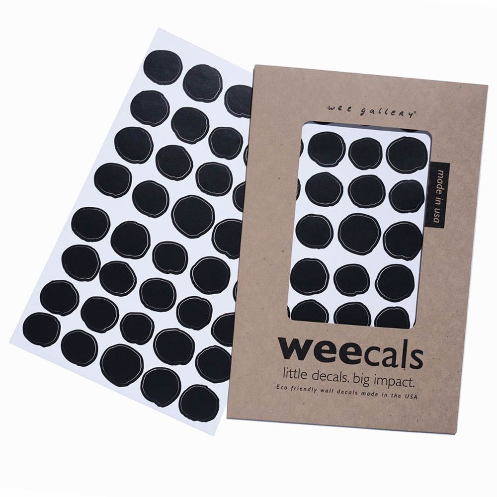 Wee Gallery - Weecals Black Dots