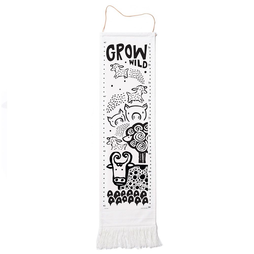 Wee Gallery - Canvas Growth Charts - Farm Yard