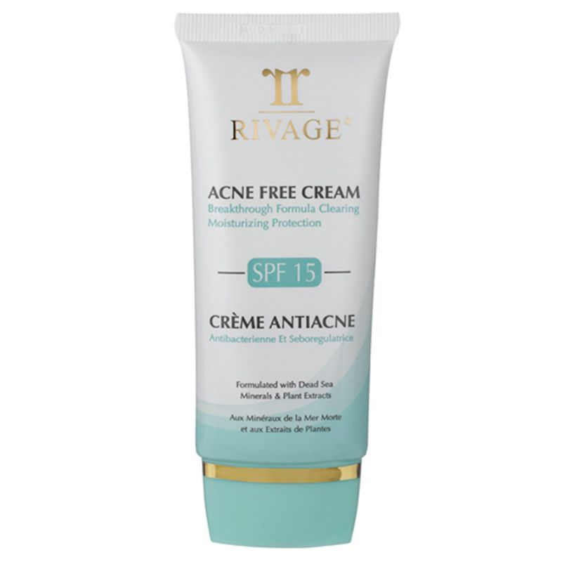 Rivage Natural Dead Sea Minerals - Acne Free Cream - SPF15 50ml