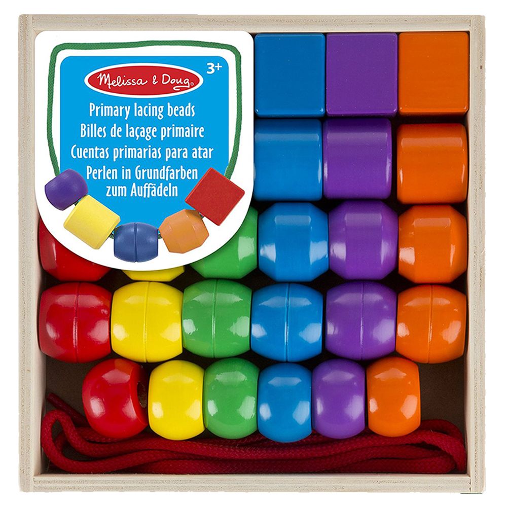 Melissa & Doug - Primary Lacing Beads