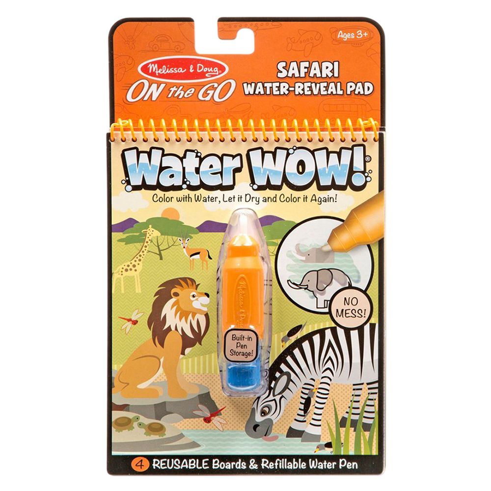 Melissa & Doug - Safari Water Reveal Pad