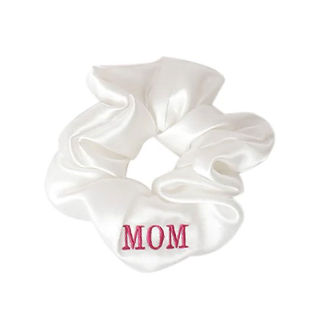 The Lumiere Co - Custom Silk Scrunchie - Cream