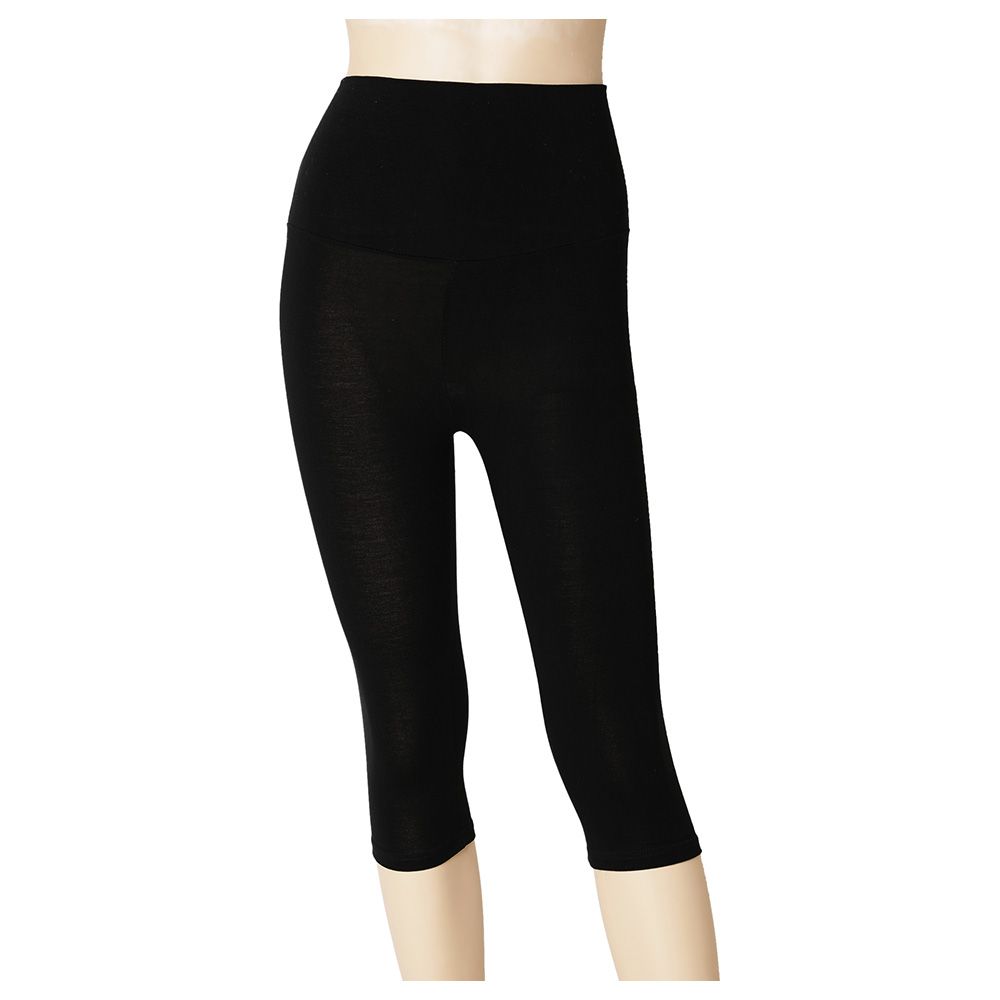 Regal Fabrics - Maternity Leggings Black - Black