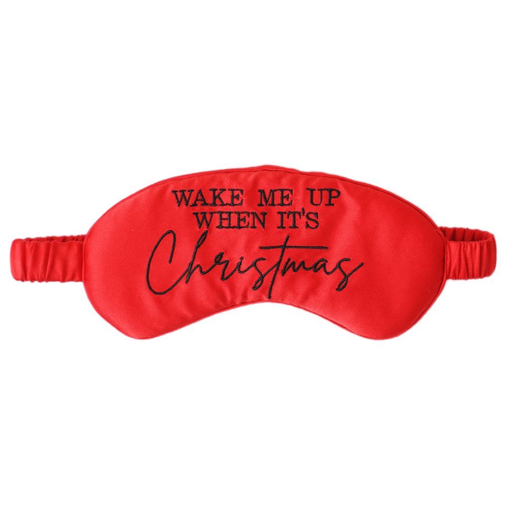 The Lumiere Co - Wake Me Up When It's Christmas Eye Mask