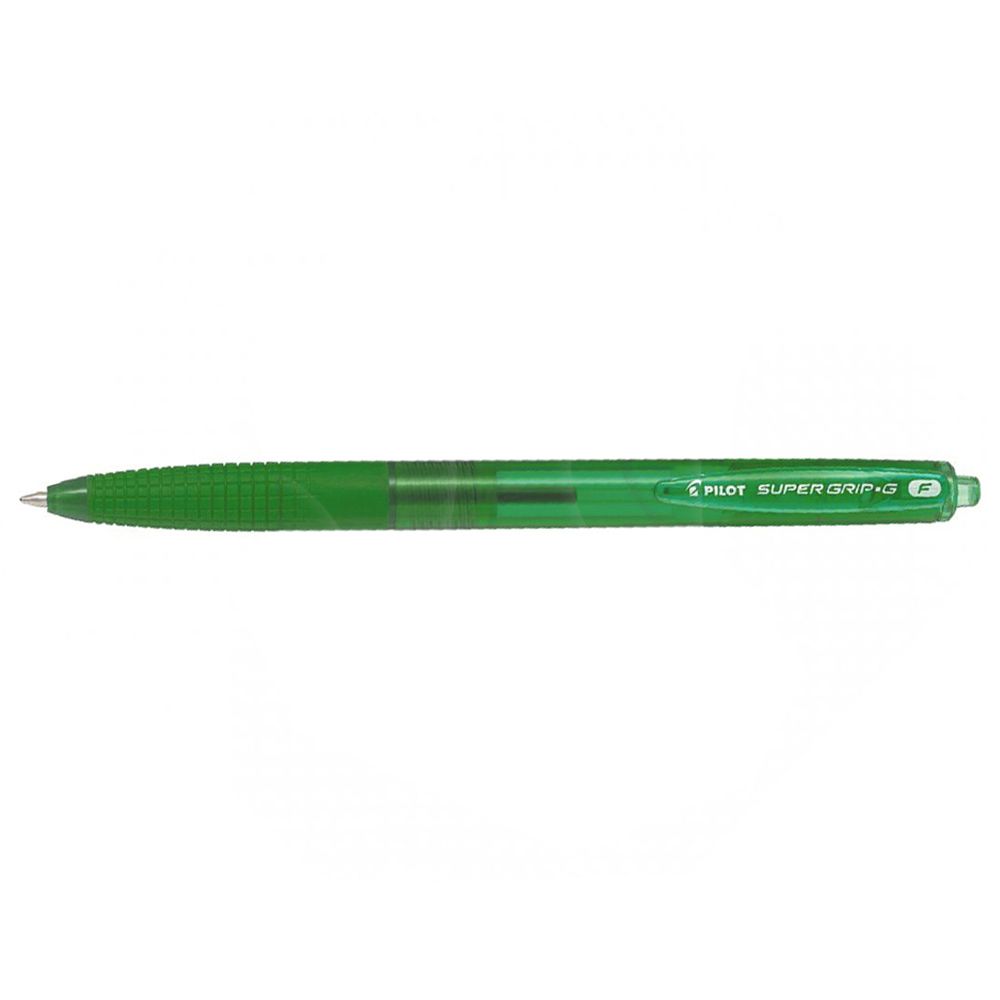 Pilot - Supergrip G Rect Ball Pen Fine - Green