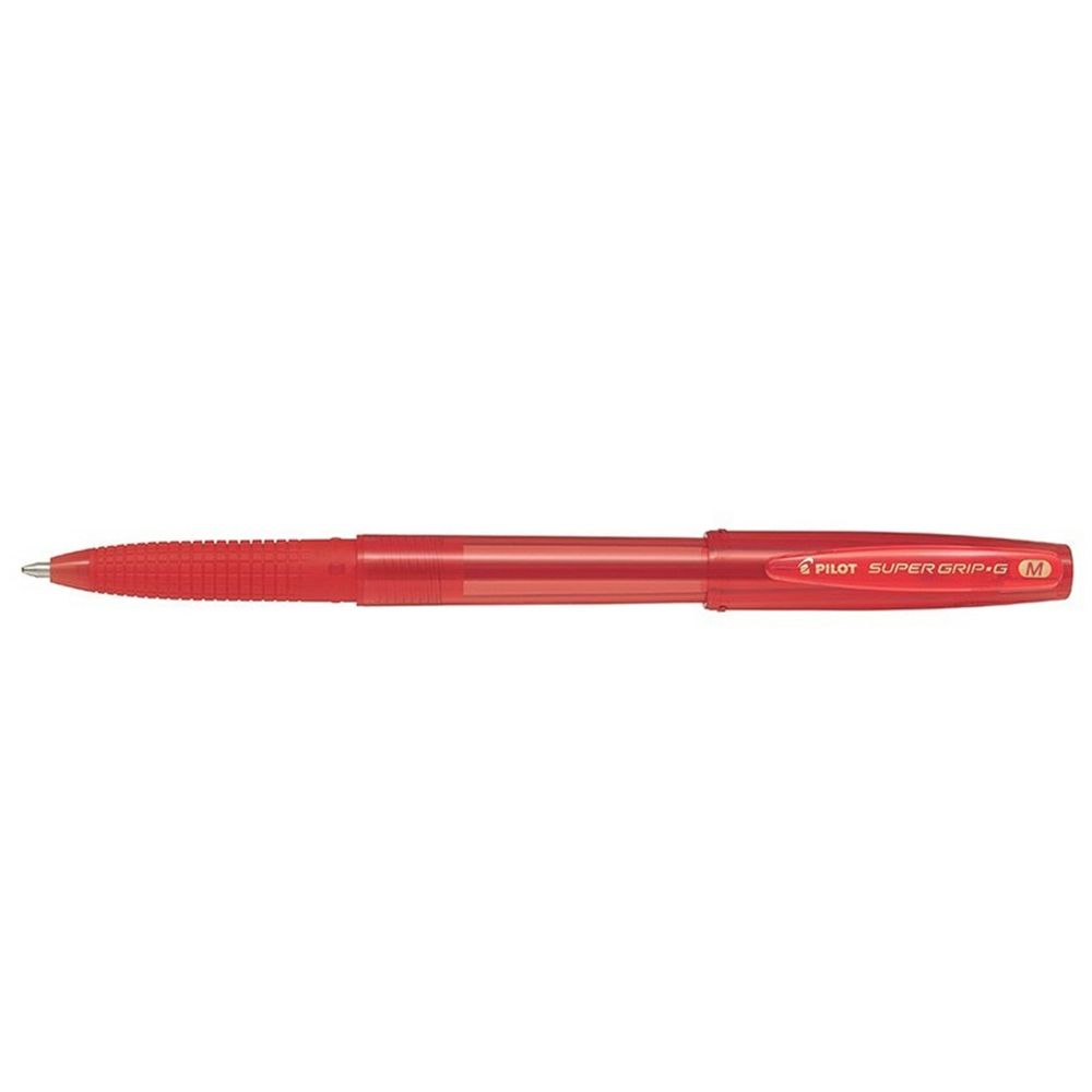 Pilot - Supergrip G Ball Pen Med - Red