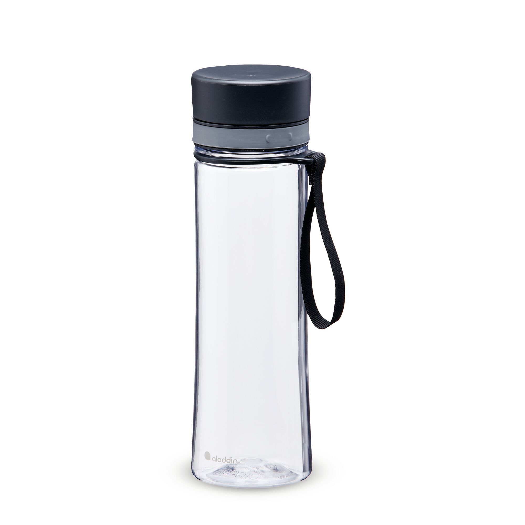 Aladdin Aveo Water Bottle 0.6L Clear & Grey 