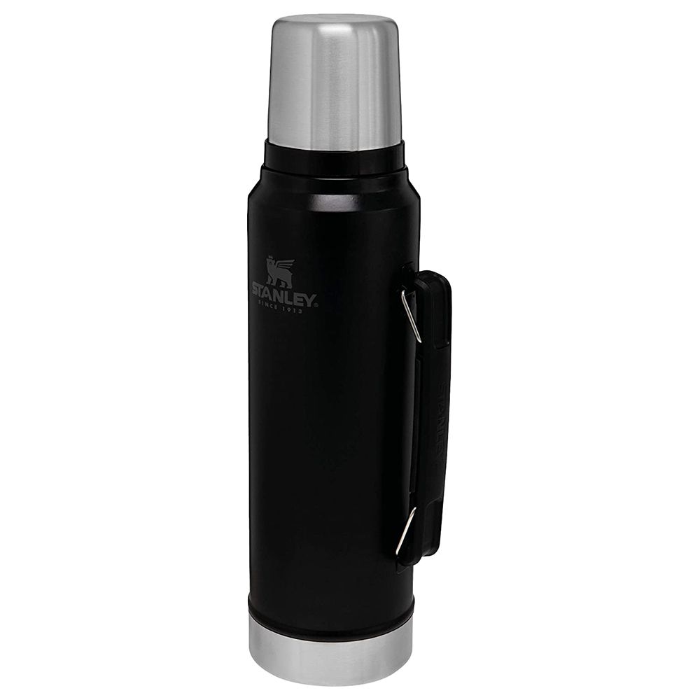 Stanley - Classic Vacuum Bottle 1L - Matte Black 