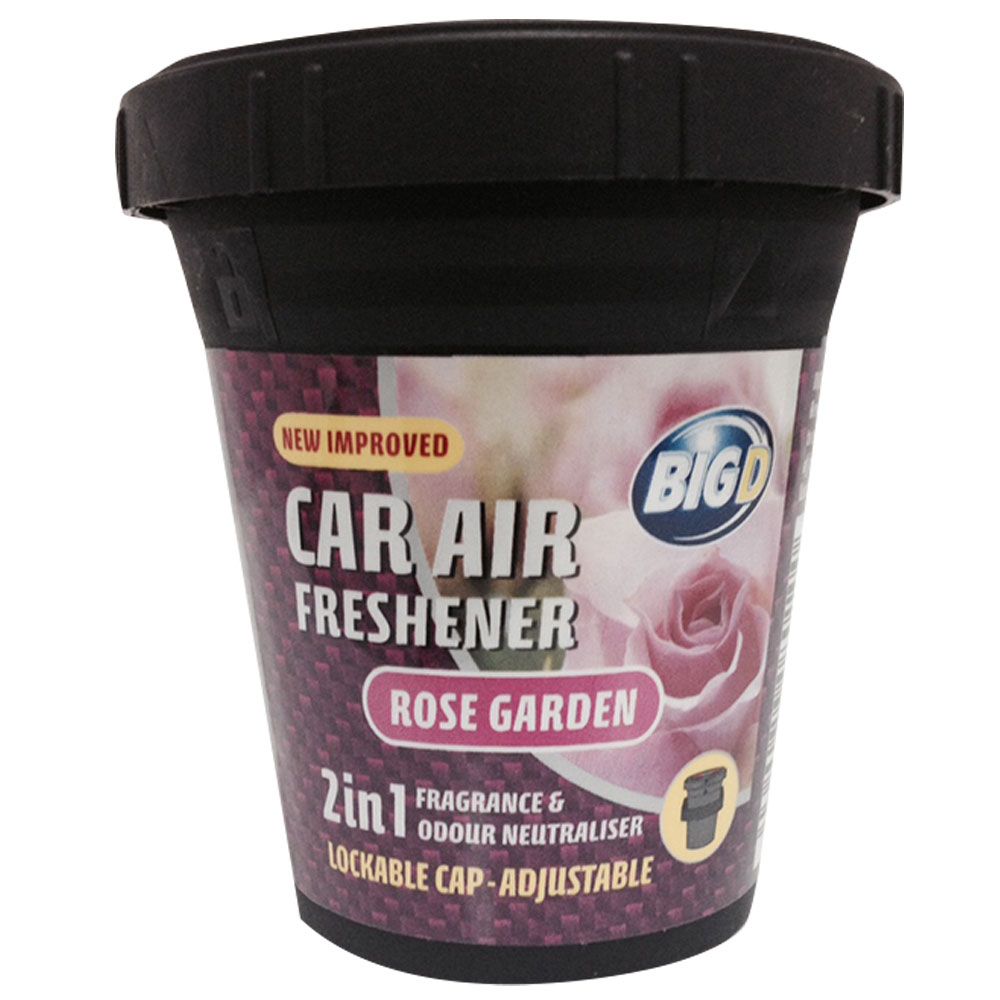 Big D - Car Air Freshener Rose 130g