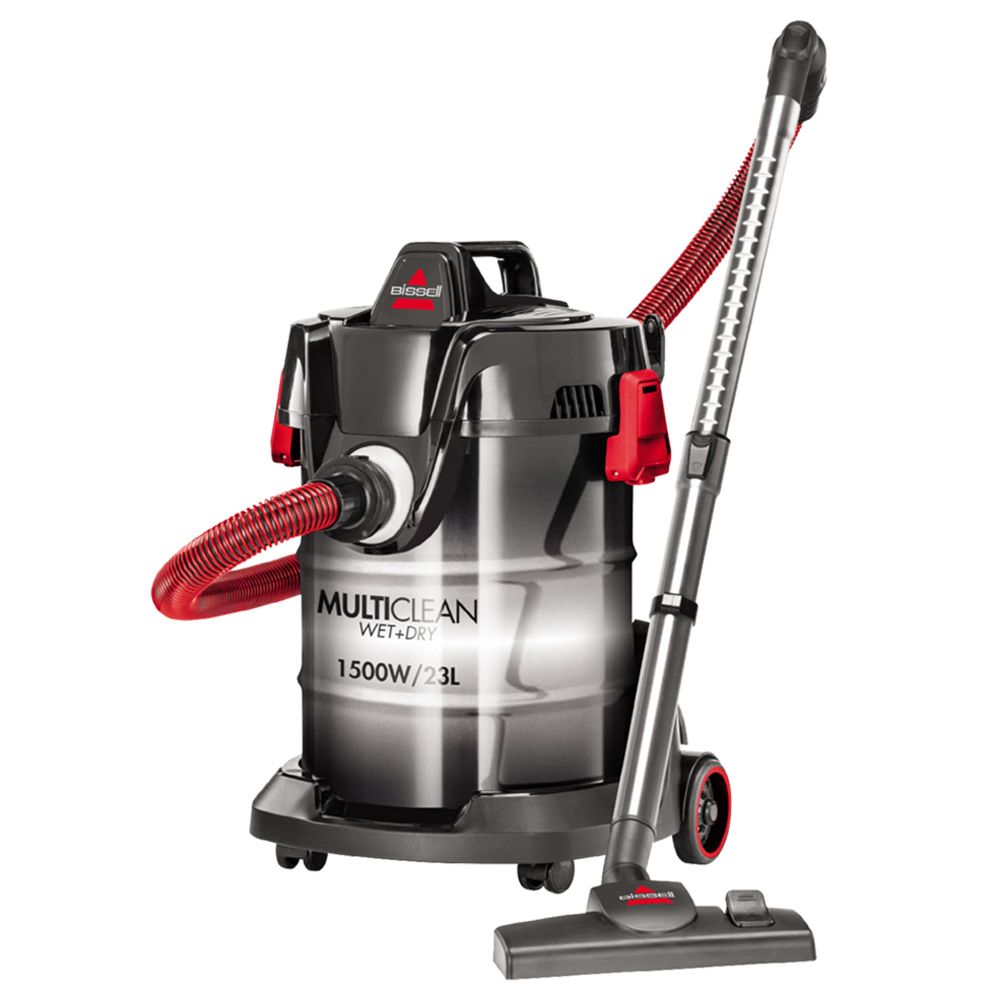 Bissell Drum MultiClean 1500W Wet & Dry 23L Vacuum 2026K Red