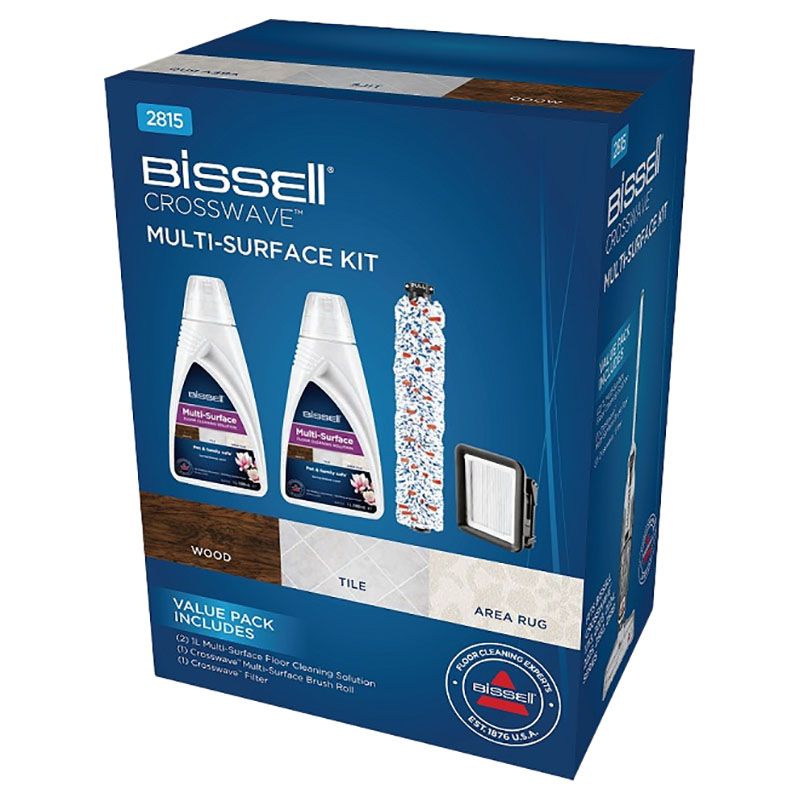 Bissell - Crosswave Multi Surface Cleaner Kit Value Pack