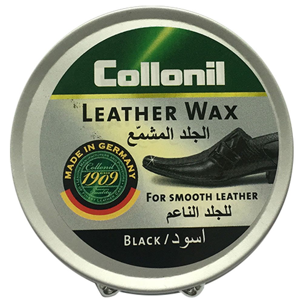 Collonil - Leather Wax Tin 50ml - Black