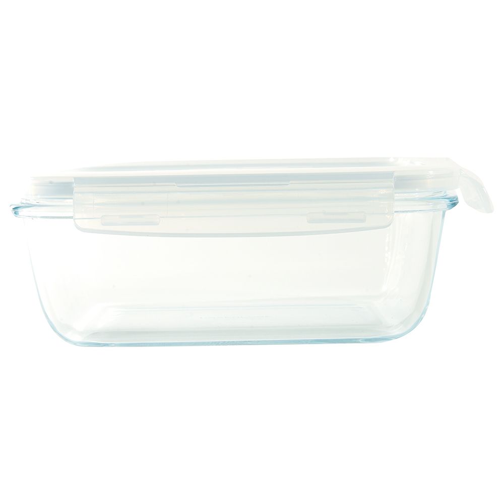 LocknLock - Oven Glass Rectangle w/ Lid - 730ml - Clear