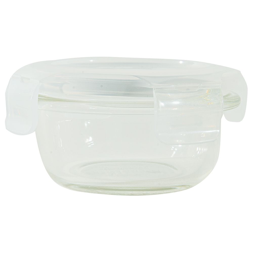 LocknLock - Oven Glass Round w/ Lid - 140ml - Clear