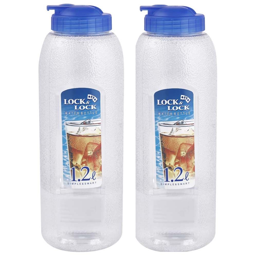 Lock&Lock - Aqua Water Bottle 1.2L - Pack of 2