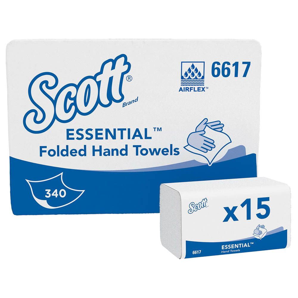 Scott - Essential Hand Towels - 15x340 Sheets