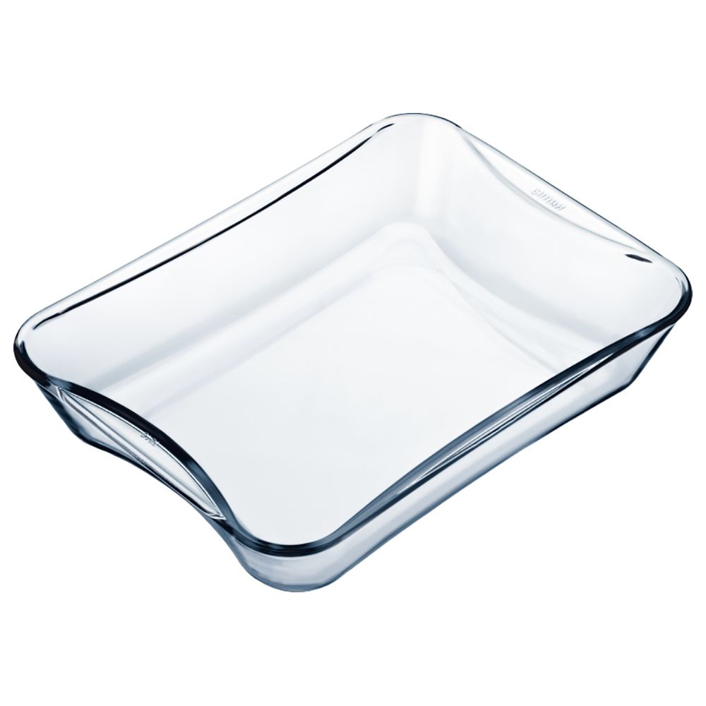 Simax - Rectangular Roaster - 2.5L - Clear