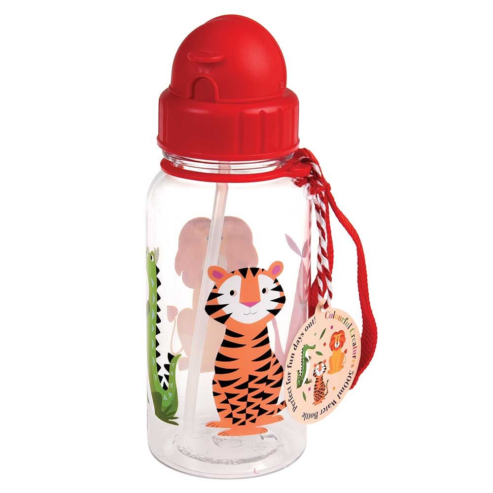 Rex London - Colourful Creatures Water Bottle