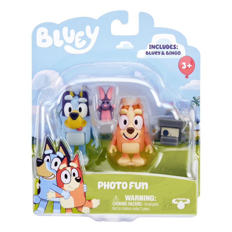 Bluey - Photographer Figure- 2 Pack