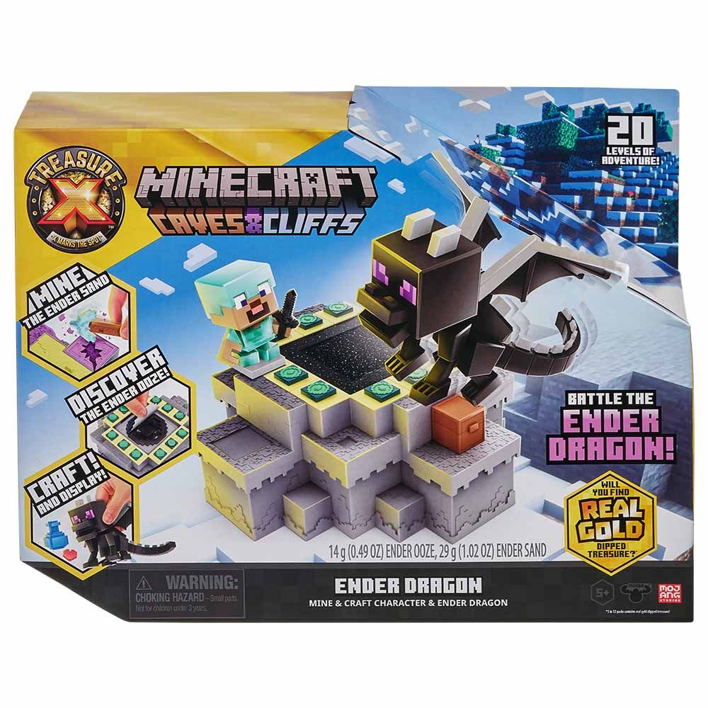 Treasure X - Minecraft Caves & Cliffs Ender Dragon