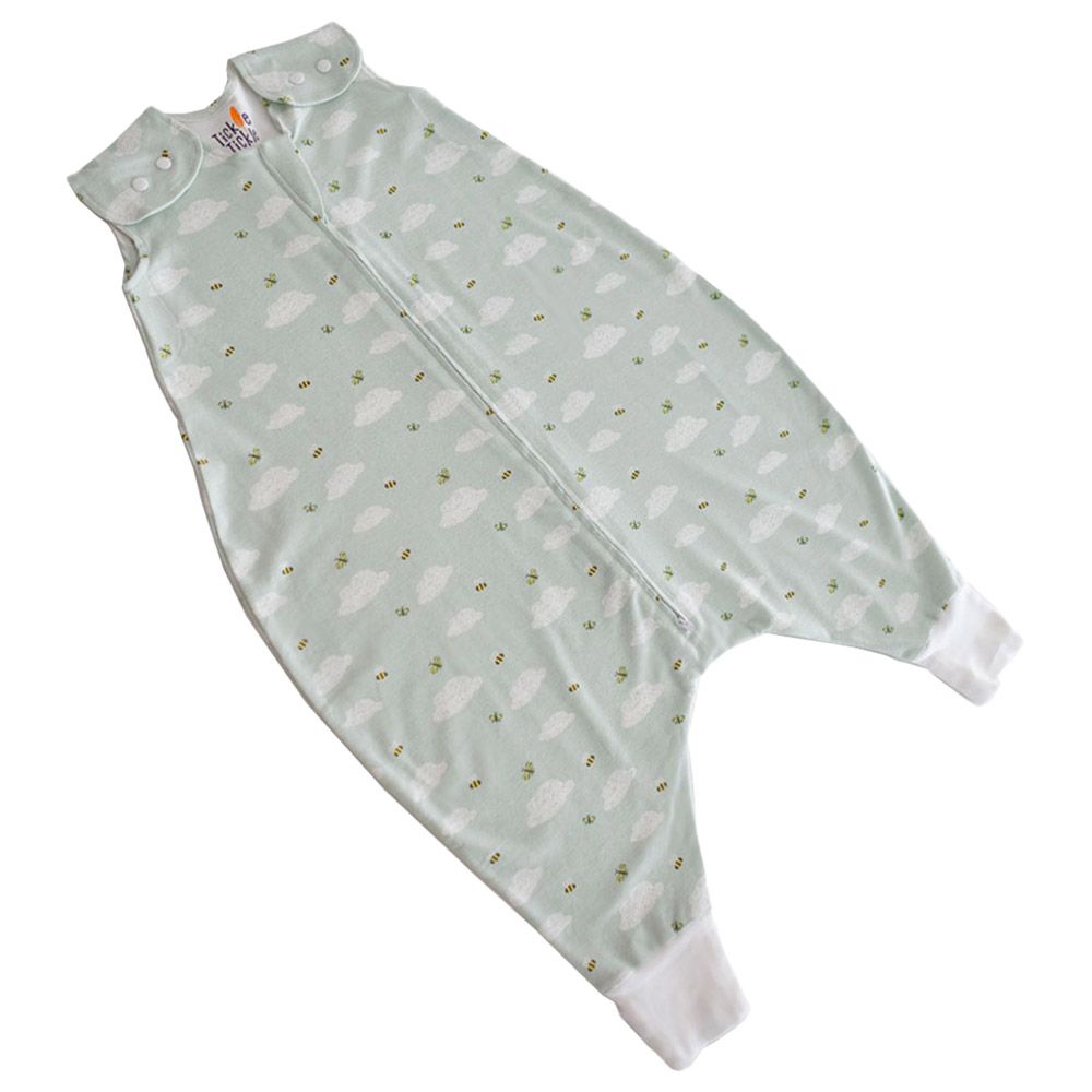 Tickle Tickle - Cotton Sleeping Bag w/ Feet - Cloudy Nights