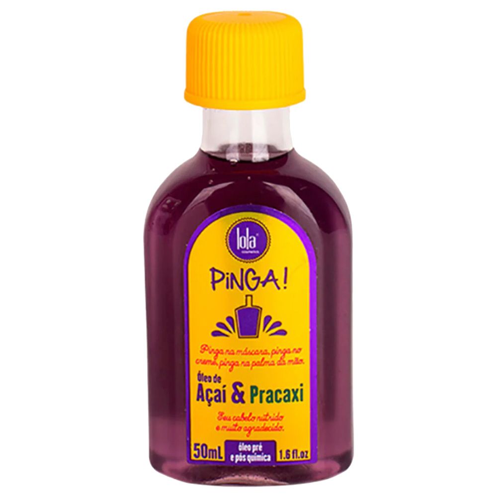 Lola from Rio - Pinga Hair Oil and Thermal Protection - Acai/Pracaxi - 50ml