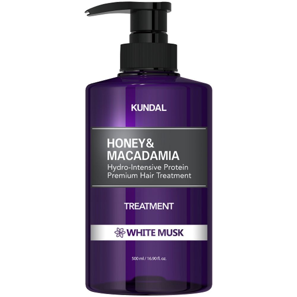 Kundal - Honey and Macadamia Hydro-Intensive Protein Premium Hair Treatment White Musk 500ml