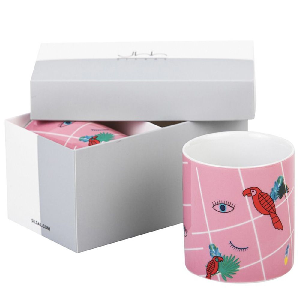 Silsal - Gift Box of 2 Phoenicia Tea Cups - Pink