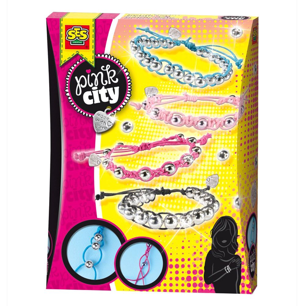 SES Creative - Pink City Friendship Bracelets