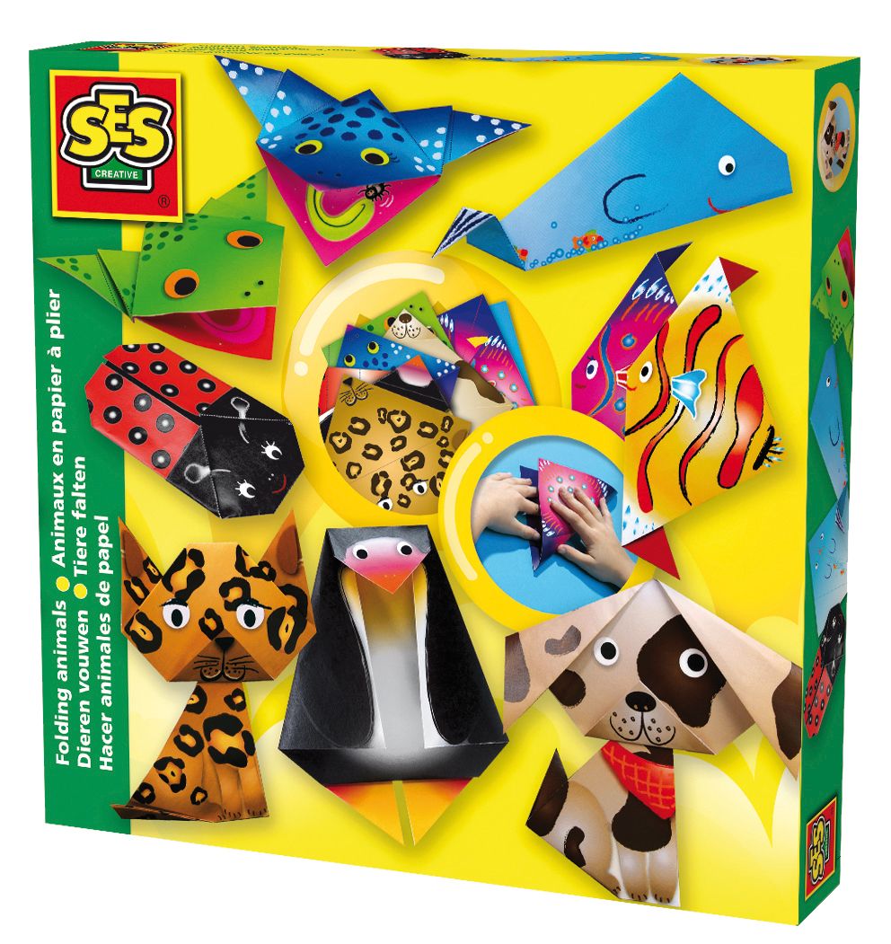 SES Creative - Children's Folding Animals Set