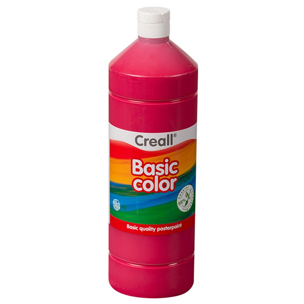 Creall - Basic Poster Paint 1L - Dark Red