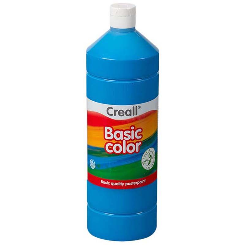 Creall - Basic Poster Paint 1L - Light Blue