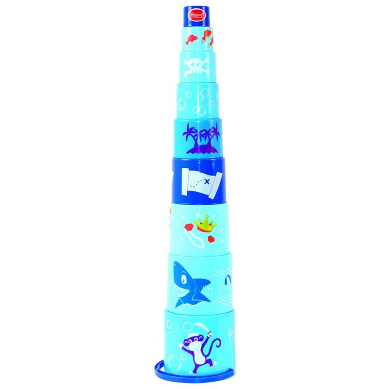 GOWI - Pyramid Blue Pirate 9pc-Set 50cm