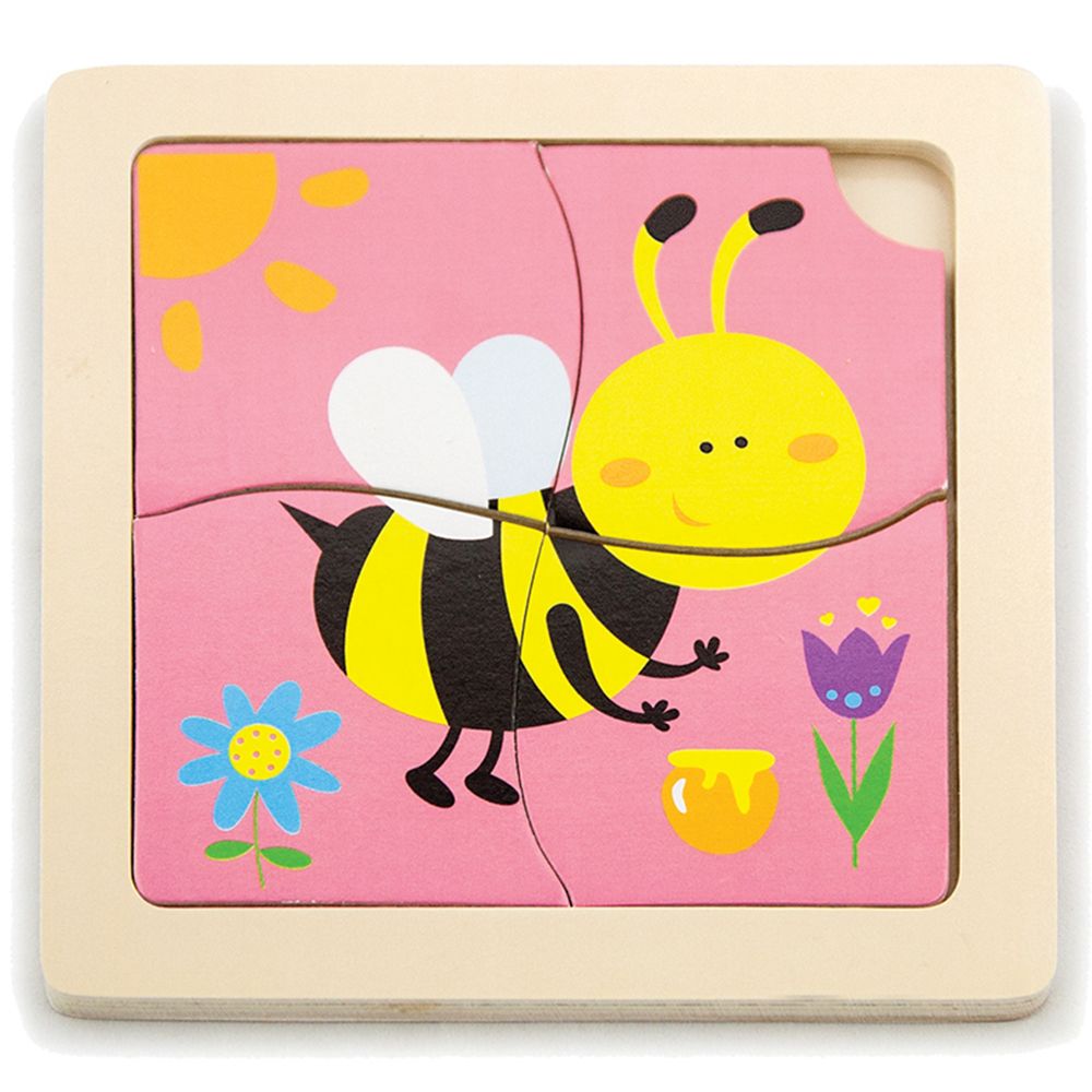 Viga - Handy Flat Bee Puzzle