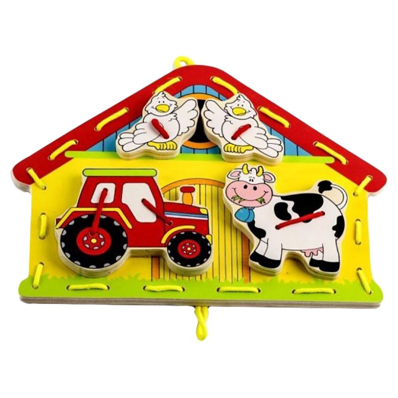 Viga - Lacing Farm Toy