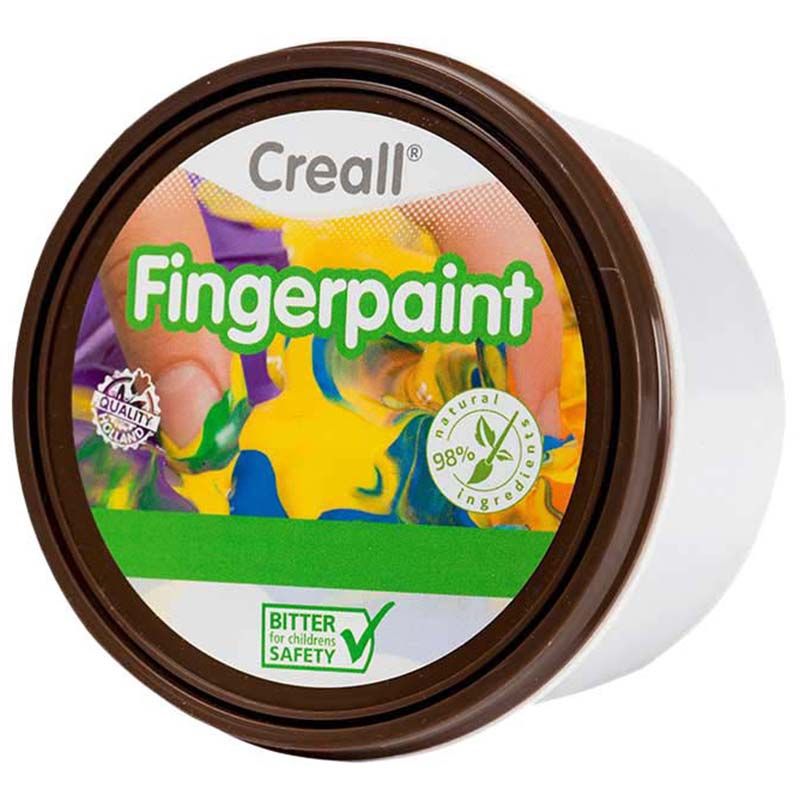 Creall - Washable Fingerpaints 340g - Brown