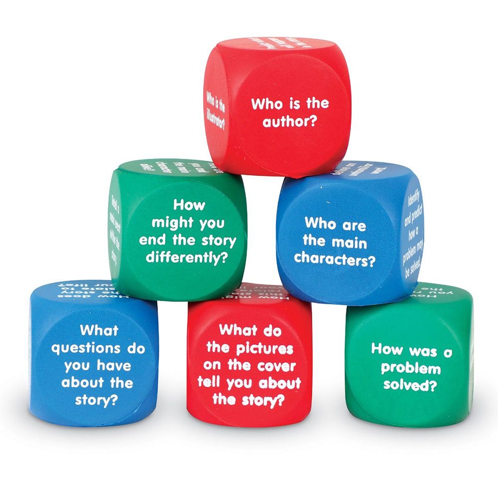 Learning Resources - Reading Comprehension Cubes