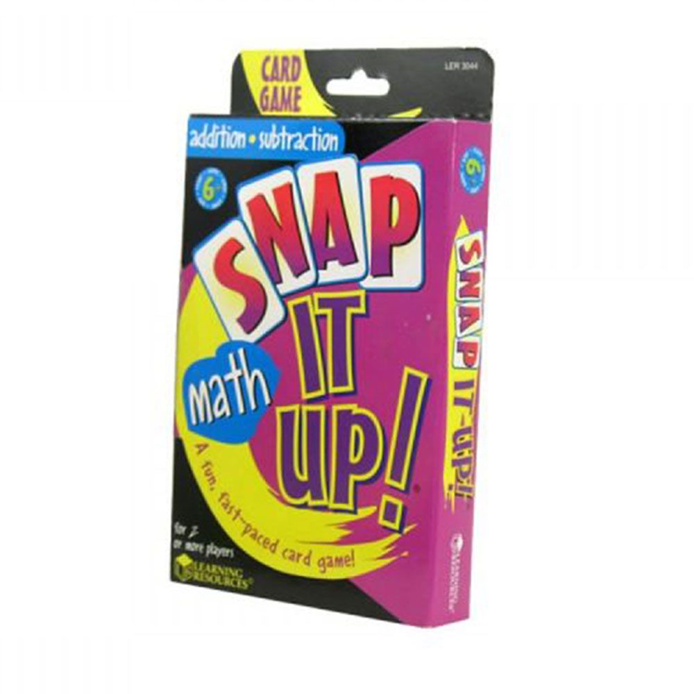 Snap It Up! Addition & Subtraction Card Game