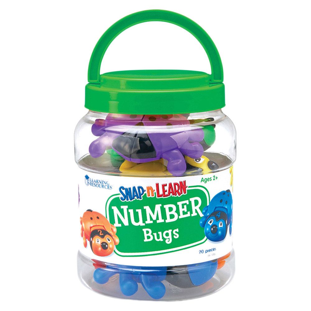 Learning Resources - Snap-N-Learn Number Bugs