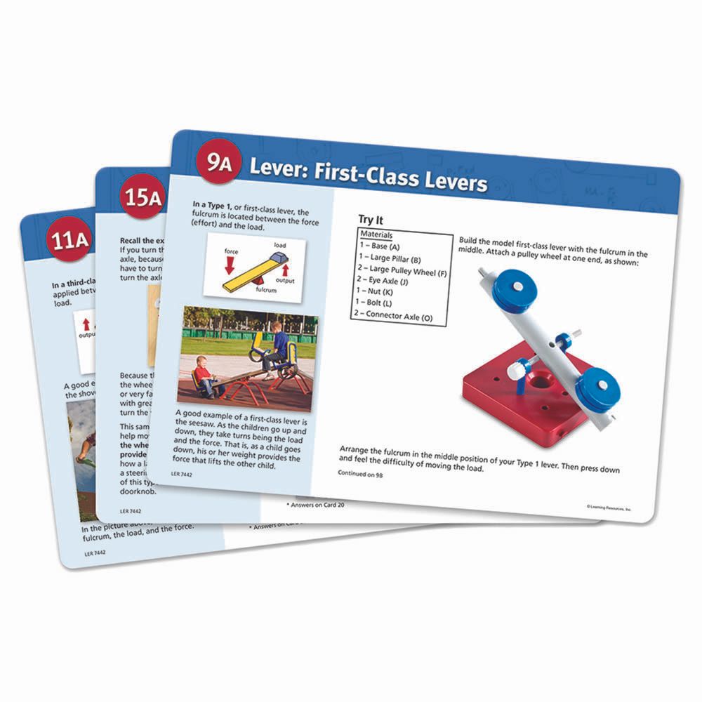 Learning Resources - Simple Machines Activity Card Set