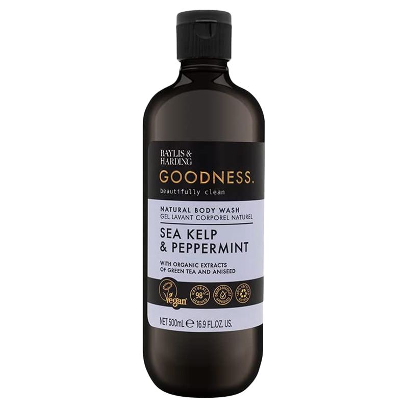 Baylis & Harding - Goodness Sea Kelp & Peppermint Body Wash 500ml