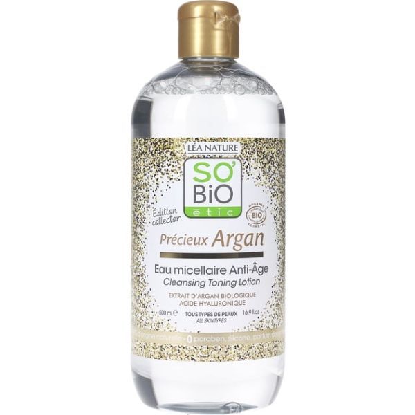 So Bio - Etic Argan Anti-Age Cleansing Toning Lotion 500ml