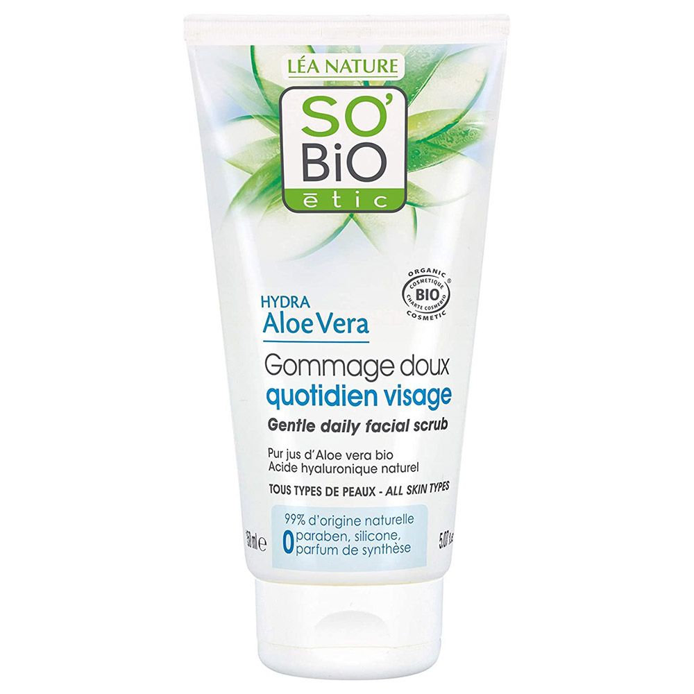 So Bio Etic - Aloe Vera Gentle Daily Facial Scrub - 150ml 