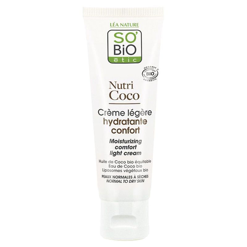 So Bio - Nutri Coconut Oil Moisturizing Light Cream - 50ml