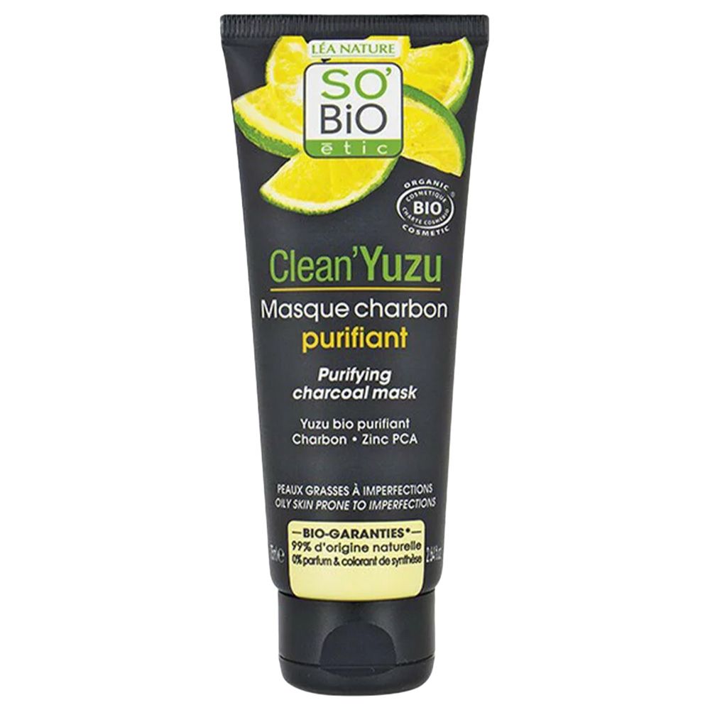 So Bio - Purifying Charcoal Mask - 75ml